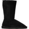 imageShoes 18 Womens Boots Mid Calf 12quot Australian Classic Tall Faux Sheepskin FurBlack Hs001