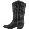 imageShoes 18 Womens Faux Leather Western Cowboy Boots WTraditional Embroidery