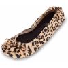 imageShoes 18 Womens Foldable Portable Travel Ballet Flat Shoes wMatching Carrying CaseSh18 Leopard