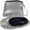 imageShoes8teen Kids GirlBoy Unisex Toddler and Little Kid Canvas Lace Up Sneakers Shoes501 Silver Sequins