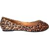 imageShoes8teen Womens Ballerina Ballet Flats Shoes Leopard ampamp Solids 14 Colors8600 Leopard Micro