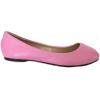 imageShoes8teen Womens Ballerina Ballet Flats Shoes Leopard ampamp Solids 14 Colors8600 Pink Pu