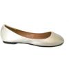 imageShoes8teen Womens Ballerina Ballet Flats Shoes Leopard ampamp Solids 14 Colors8600 Silver Pu
