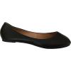 imageShoes8teen Womens Ballerina Ballet Flats Shoes Leopard ampamp Solids 14 ColorsBlack Pu 8600