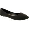 imageShoes8teen Womens Ballerina Ballet Flats Shoes Leopard ampamp Solids 14 ColorsPotol Black Canvas