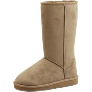 imageShoes 18 Womens Boots Mid Calf 12quot Australian Classic Tall Faux Sheepskin FurCamel Hs001