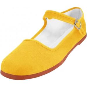 imageShoes 18 Womens Foldable Portable Travel Ballet Flat Shoes wMatching Carrying Case114 Yellow