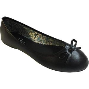 imageShoes8teen Womens Ballerina Ballet Flats Shoes Leopard ampamp Solids 14 Colors113 Black
