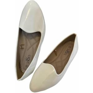 imageShoes8teen Womens Ballerina Ballet Flats Shoes Leopard ampamp Solids 14 Colors1800 White