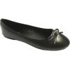imageShoes 18 Womens Ballerina Ballet Flats Shoe with BowBlack