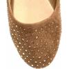 imageShoes 18 Womens Faux Suede Rhinestone Ballerina Ballet Flats Shoes4021 Brown