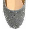 imageShoes 18 Womens Faux Suede Rhinestone Ballerina Ballet Flats Shoes4021 Grey
