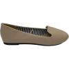 imageShoes 18 Womens Faux Suede Rhinestone Ballerina Ballet Flats Shoes4024 Nude Pu