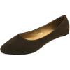 imageShoes 18 Womens Faux Suede Rhinestone Ballerina Ballet Flats Shoes8800 Brown Micro