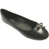 imageShoes 18 Womens Ballerina Ballet Flats Shoe with BowBlack