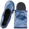 imageShoes8teen Womens Foldable Portable Travel Ballet Flat Shoes wMatching Carrying Case SH1818 Navy 910