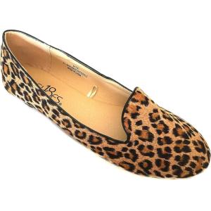 imageShoes 18 Womens Faux Suede Rhinestone Ballerina Ballet Flats Shoes4024 Leopard