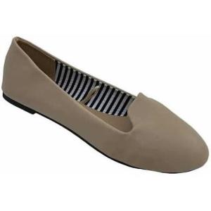 imageShoes 18 Womens Faux Suede Rhinestone Ballerina Ballet Flats Shoes4024 Nude Pu