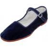 image:imageShoes 18 Womens Cotton China Doll Mary Jane Shoes Ballerina Ballet Flats Shoes 118 Navy Micro 8