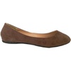 image:imageShoes8teen Womens Ballerina Ballet Flats Shoes Leopard amp Solids 14 Colors8600 Brown Micro