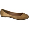 image:imageShoes8teen Womens Ballerina Ballet Flats Shoes Leopard amp Solids 14 Colors8600 Gold Pu