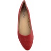 image:imageShoes8teen Womens Ballerina Ballet Flats Shoes Leopard amp Solids 14 Colors8600 Red Glitter