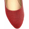 image:imageShoes8teen Womens Ballerina Ballet Flats Shoes Leopard amp Solids 14 Colors8600 Red Glitter