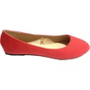 image:imageShoes8teen Womens Ballerina Ballet Flats Shoes Leopard amp Solids 14 Colors8600 Red Micro