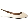 image:imageShoes8teen Womens Ballerina Ballet Flats Shoes Leopard amp Solids 14 Colors8600 White Pu