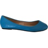 image:imageShoes8teen Womens Ballerina Ballet Flats Shoes Leopard amp Solids 14 ColorsBlue Pu 8600