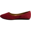image:imageShoes8teen Womens FlatsBallet8800 Burgundy Micro